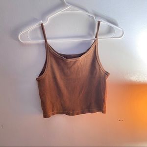 Brown Brandy Melville Tank top